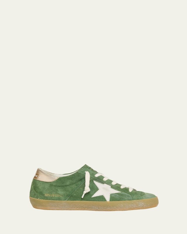Superstar Mixed Leather Low-Top Sneakers